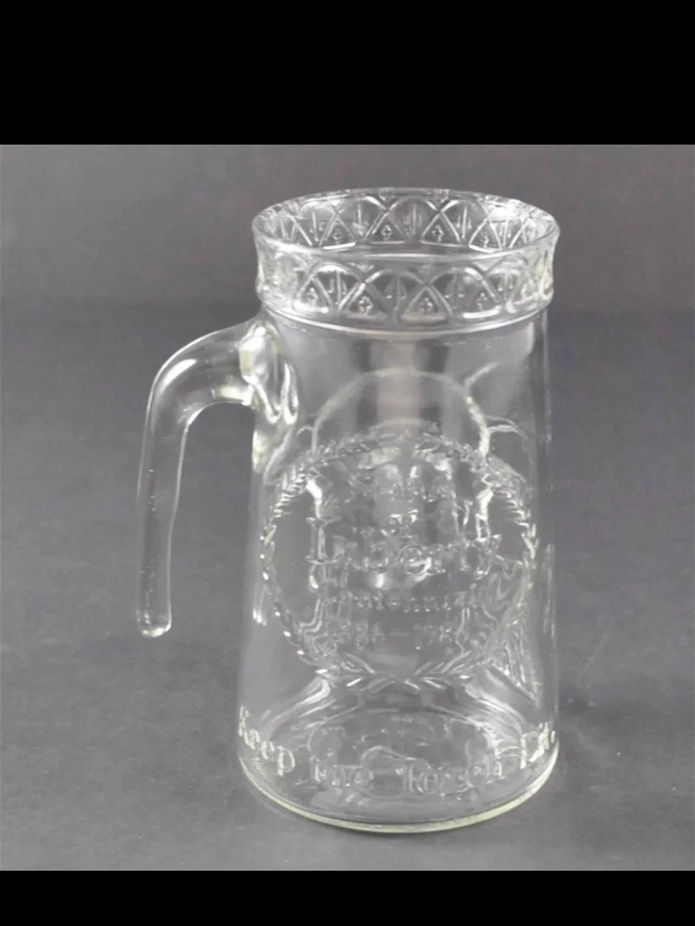 Anchor Hocking thick clear